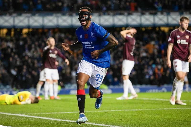 Rangers’ man in mask haunts Hearts as Hallowe’en comes early at Ibrox: Sam Lammers spooked, yet another injury, big win in Celtic chase