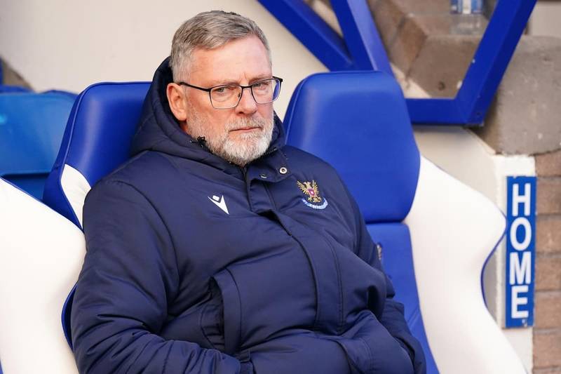 Craig Levein reveals Celtic ‘kick in the whatsits’ as St Johnstone boss in need of glass of wine