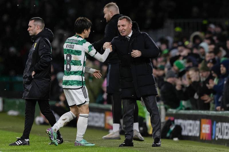 Celtic reaction: Kyogo Furuhashi ‘relief’ amid shoulder issues, Reo Hatate and Liel Abada updates plus Livingston’s penalty claim