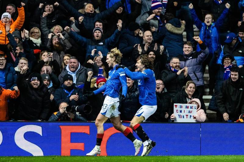 ‘I’m feeling a change’: Rangers cling on to sour Neil Warnock’s Aberdeen bow and draw level with Celtic in now gripping title race