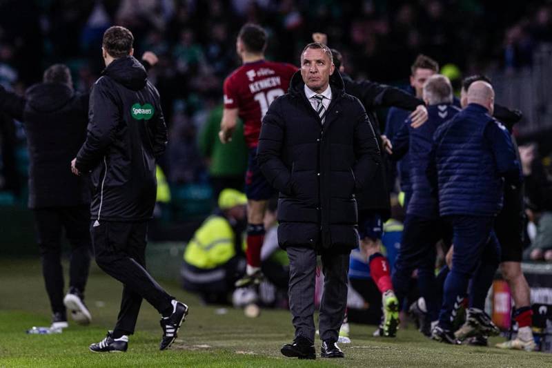 ‘Bitterly disappointed’ Brendan Rodgers refuses to use Rangers pressure as Celtic excuse – ‘it’s nothing to do with us’